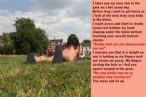 sissy in the park [public humiliation][sissy][daddy] xxx captions sorted by position luscious