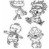 Rugrats Pickles Dil sketch template