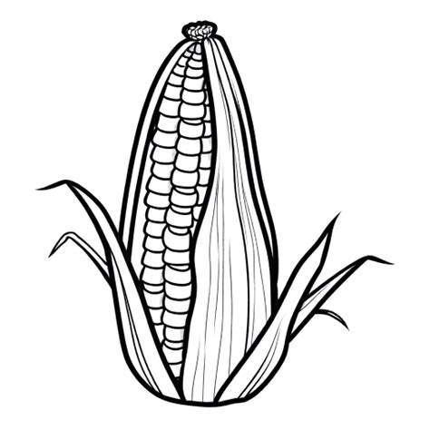 maize kernel coloring page lulu pages