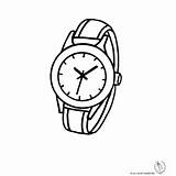 Orologio Polso Getdrawings Disegnidacolorareonline Gioielli Colorings sketch template