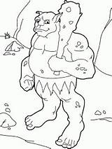 Ogre Troll Gigante Colorare Orco Naturel Habitas Ogro Trolls Colorier Orchi Mostri Monstern Mythologie Ausmalbilder Colouring Ogros Abc Webbrowser Benutzen sketch template