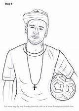 Neymar Messi Pintar Futebol Ronaldo Cristiano Dybala Cr Leyendas Templates sketch template