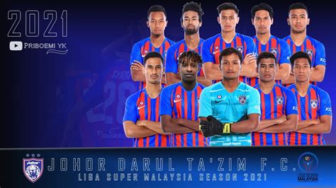 Squad Johor Darul Tazim 2021 🇲🇾 Senarai Pemain Johor Darul Tazim Fc