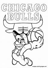 Bulls Chicago Stier Ausmalbilder Walker sketch template