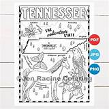 Tennessee sketch template