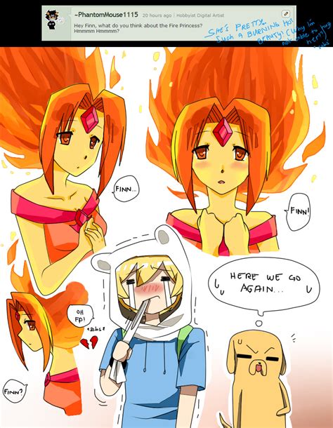 Oh Flame Princess Adventure Time With Finn And Jake