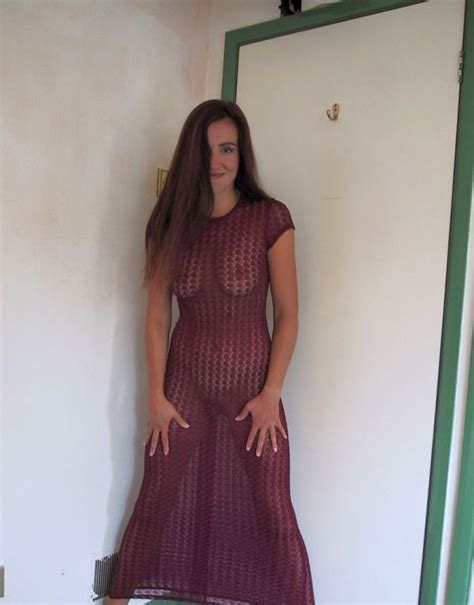 tumblr wife see through dress no bra