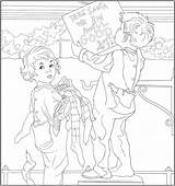 Coloring Christmas Pages Vintage Saturday Choose Board Book sketch template