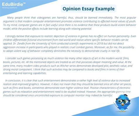 write  opinion essay structure  writing tips ca