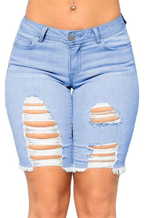 Ladies Denim Shorts With Free Shipping And Over 55 Off