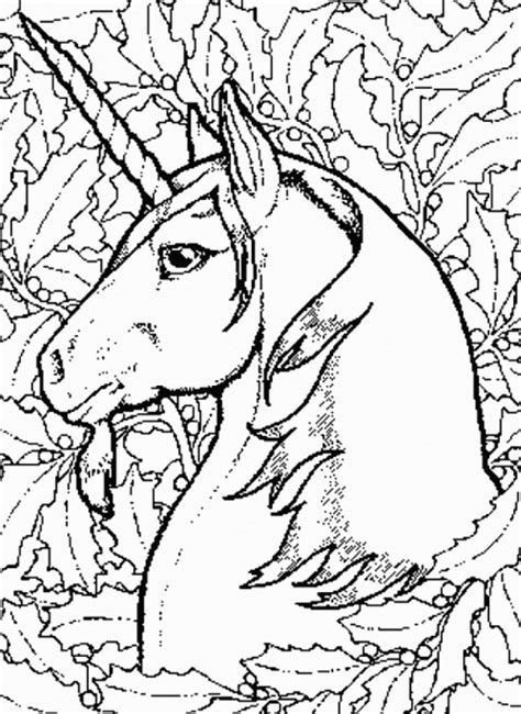 printable fairy unicorn coloring page  adults fantasy coloring