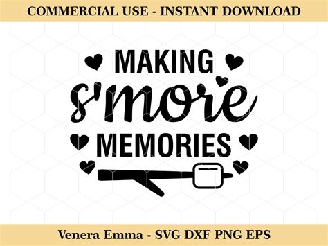 S Mores Svg Making S More Memories Svg Files Vectorency