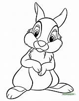 Thumper Bambi Disney Drawing Drawings Coloring Pages Cartoon Printable Character Disneyclips Coloriage Characters Related Entitlementtrap Print Cute Colouring Le Sheets sketch template