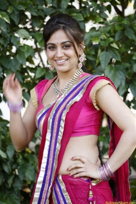 actress aksha hot sexy photos in pink saree indian sexy