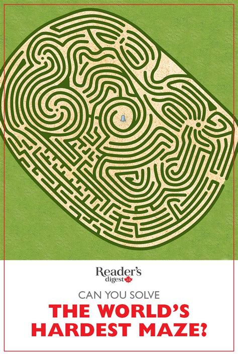 The World’s Hardest Maze Only Geniuses Can Solve Hard Mazes Solving