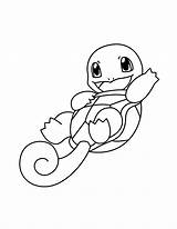 Squirtle Coloring Pages Color Kids Print sketch template