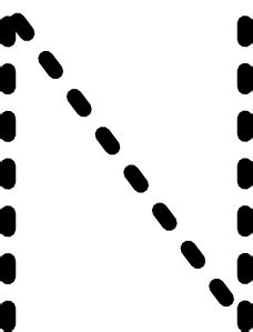 alphabet tracing letter  clip art  clkercom vector clip art