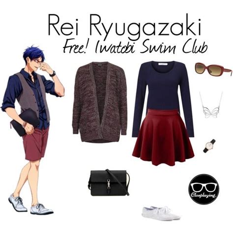 rei ryugazaki closplay free iwatobi swim club eternal summer swimming anime by