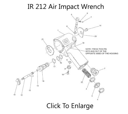 ir  impact wrench schematic  day tool