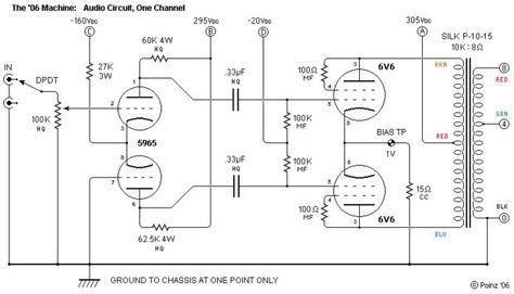 building  stereo tube amp valve amplifier amp tube