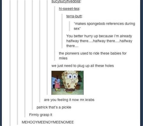 23 more of the funniest things tumblr s ever said about spongebob squarepants spongebob funny
