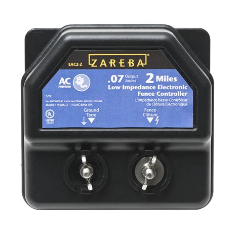 Zareba 2 Mile Ac Powered Electric Fence Charger