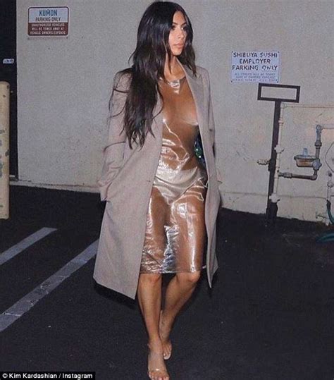 Kim Kardashian Goes Nearly Nude Wearing Only Small White Briefs Under