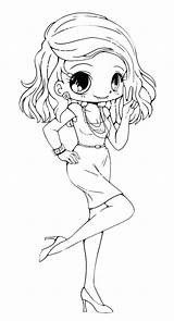 Coloring Cute Pages Girls Print Kids Chibi Girl Printable Anime Sheets Vampire Teen Colouring Color Getcolorings Getdrawings Deviantart Yampuff Popular sketch template
