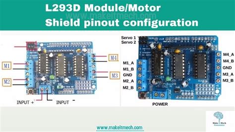 adafruit motor shield pinout webmotororg