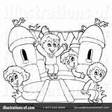 Bounce House Clipart Illustration Drawing Visekart Royalty Clipground Rf Getdrawings sketch template
