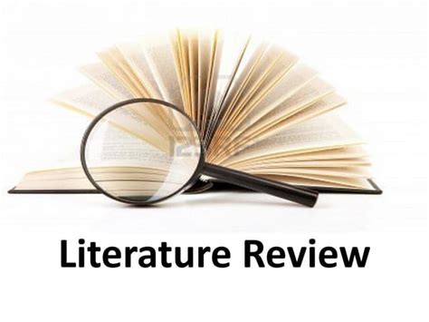 literature review review  related literature research methodolog