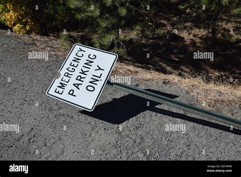 emergency parking   res stock photography  images alamy