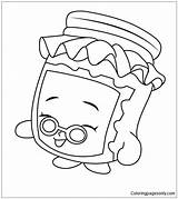Shopkins Coloring Pages Jam Gran Soda Shopkin Drawing Draw Ice Cream Tutorials Step Sheets Printable Kids Toys Print Color Coloringpagesonly sketch template