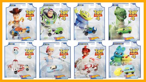 Toy Story 4 Hot Wheels Character Cars Set Youtube