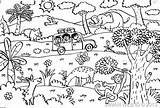 Gambar Putih Hitam Untuk Diwarnai Kumpulan Kebun Binatang Bw Kunjungi sketch template