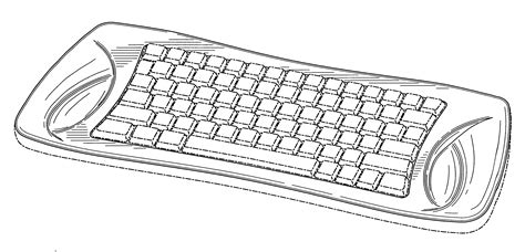 patent usd portion   keyboard google patents