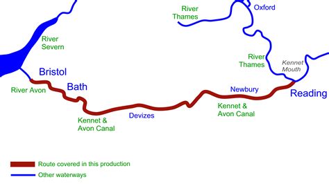 Kennet And Avon Canal Dvds Waterway Routes