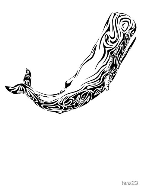 tribal ~ sperm whale stickers by hmx23 redbubble