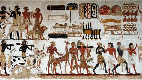Egyptian Wall Painting Of Temple Of Beit El Wali