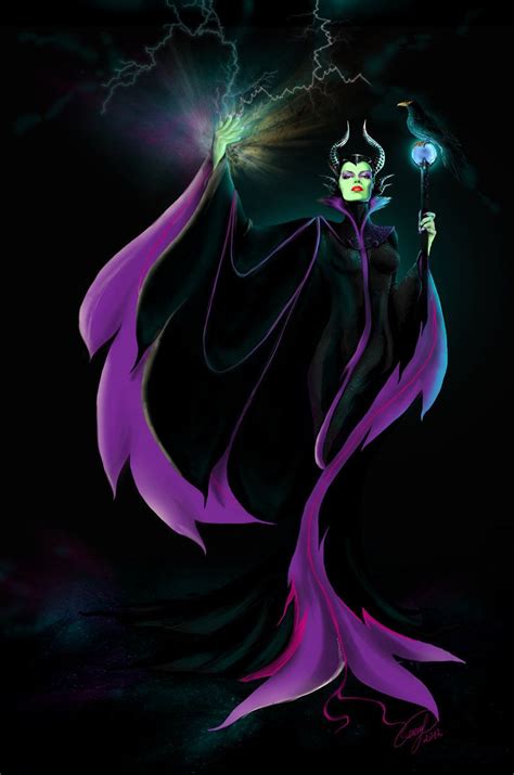 Dark Geek Art For Disney S Maleficent Geek Mundo Maleficent Badass