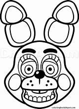 Mangle Pages Fnaf Coloring Getcolorings Freddy Golden sketch template