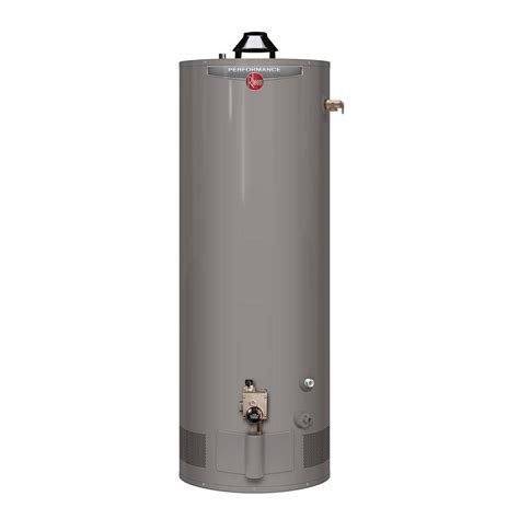 rheem energy star rated energy efficient gas tank water heater