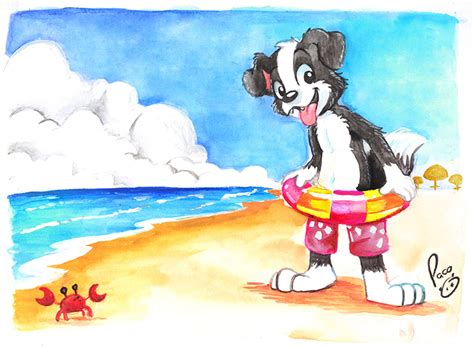 Roni On The Beach By Pandapaco On Deviantart