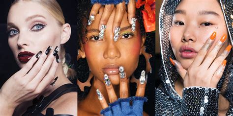 the best nail looks from spring 2018 runways best nail ideas from