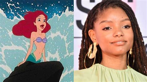 Disney Casts Singer Actress Halle Bailey As Ariel In Live Action
