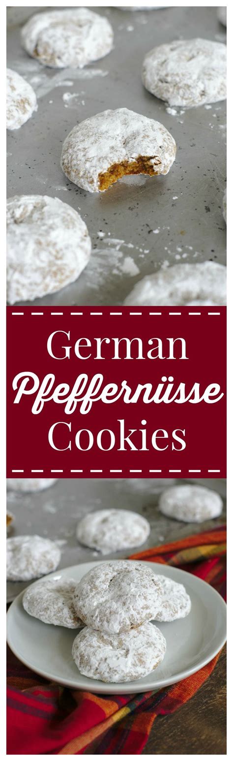 German Pfeffernusse Cookies A Traditional Spiced German