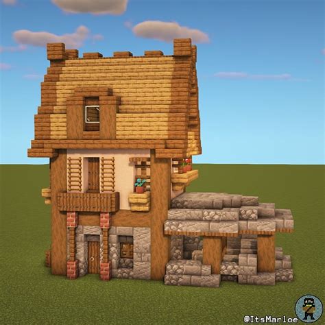 marloe  instagram  stonemasons house custom villager house