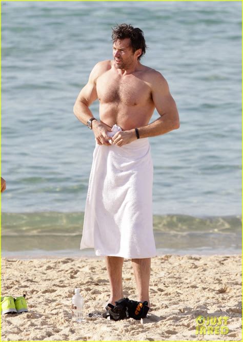 Full Sized Photo Of Hugh Jackman Goes Sexy Shirtless After Pan Casting