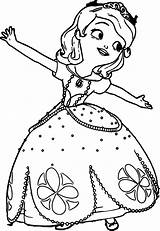 Coloring Princess Dance Pages Wecoloringpage sketch template
