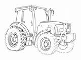 Deere Tractor John Coloring Pages Print Combine Kleurplaat Trekker Drawing Farm Tractors Printable Traktor Color Zum Ausmalbilder Kids Procoloring Case sketch template